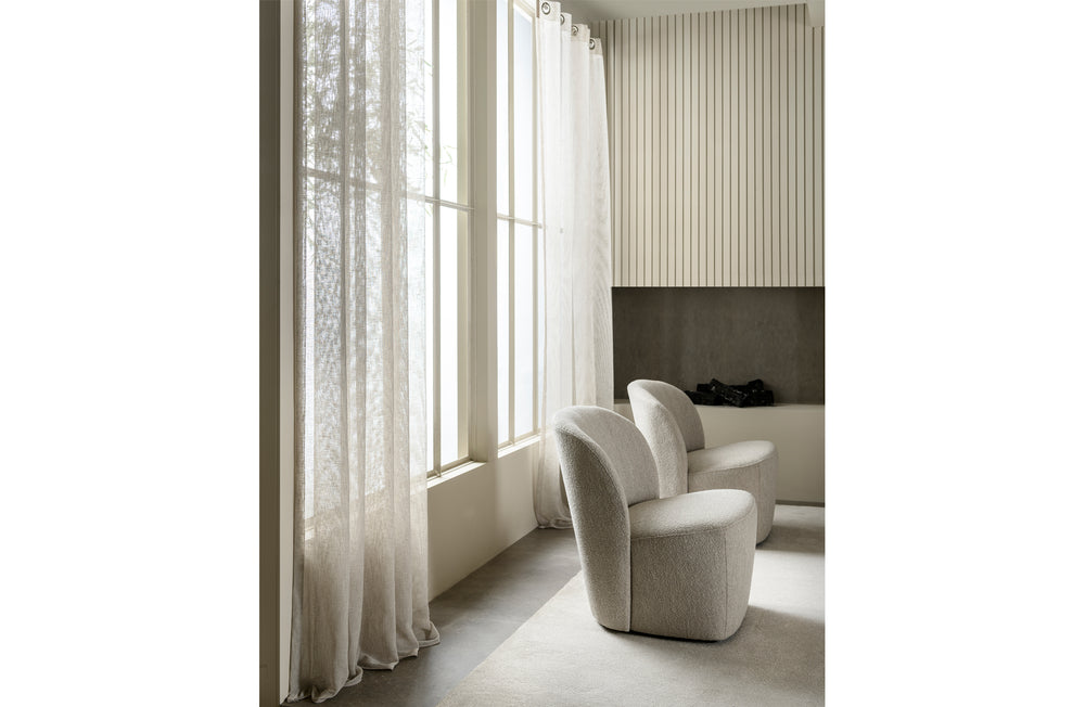 Fauteuil Lofty van Woood in stof
