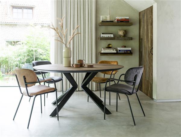 Bijzettafel Fresno van Xooon in hout