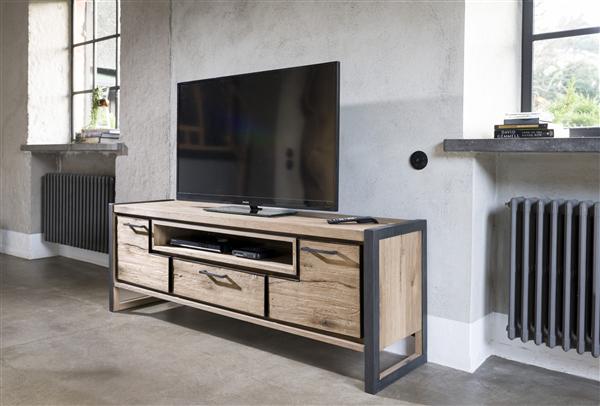 Consoletafel Metalo van Henders & Hazel in hout