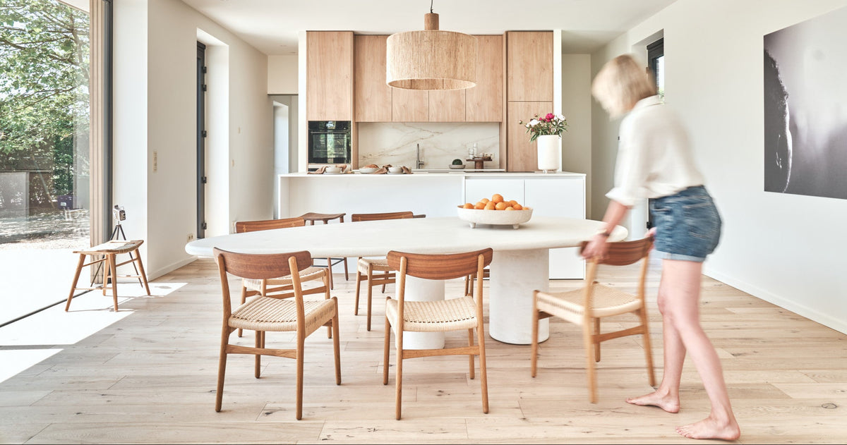 Ovale eettafel Mortex
