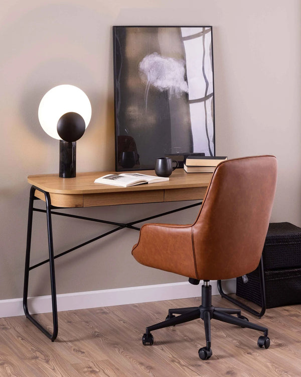 Bureau 120x60 cm Blueton, foto 4 van 6
