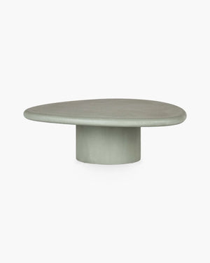 Organische salontafel 80 cm in Mortex