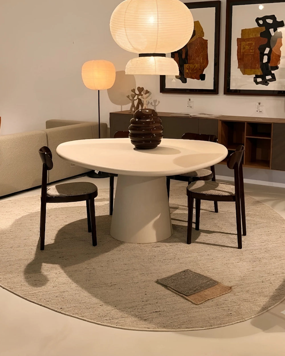 Tapijt Fermin 330x310 cm van Ancre Rugs in beige
