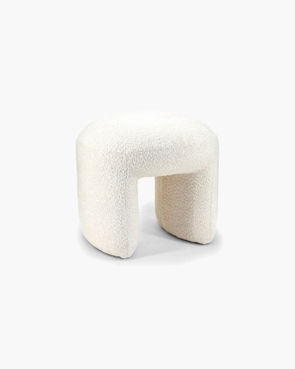 Poef Sahi in beige stof