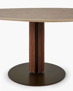 Eettafel Steely XL HPL van Bree's New World, foto 4 van 6
