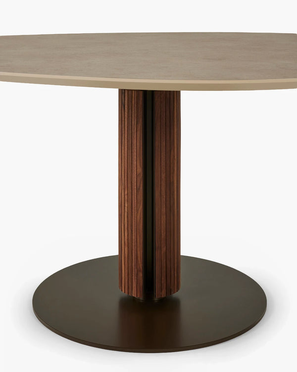 Eettafel Steely XL HPL van Bree's New World, foto 4 van 6