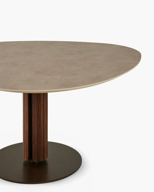 Eettafel Steely XL HPL van Bree's New World, foto 5 van 6