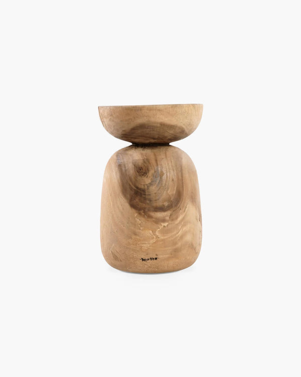 Kruk in massief hout, foto 2 van 4