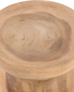 Kruk in massief hout, foto 4 van 4