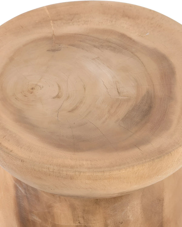 Kruk in massief hout, foto 4 van 4