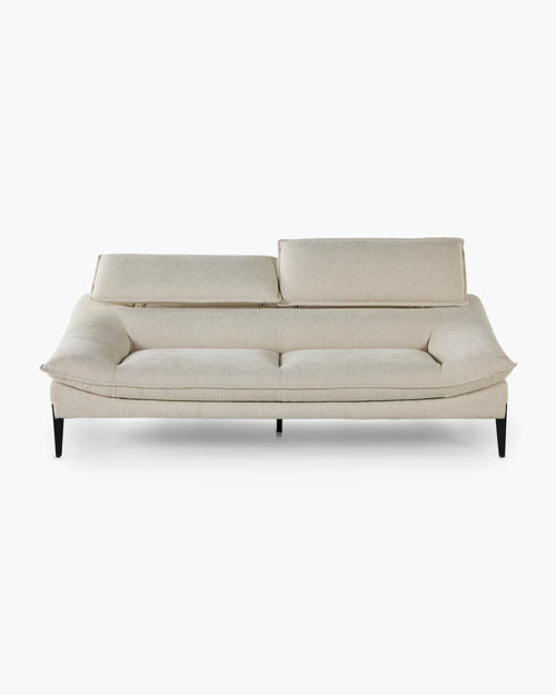 Zetel Flan 3-zit van Calia Italia in beige stof