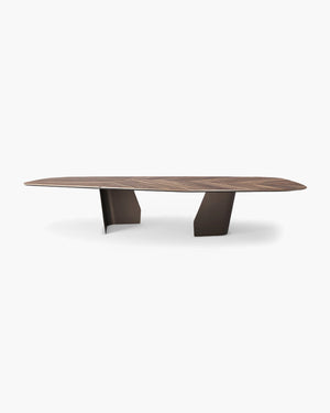 Ovale eettafel Senator 300 cm van Cattelan Italia in hout