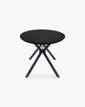 Ovale eettafel Bruno van Woood, foto 3 van 4