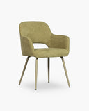 Eetkamerstoel Jenny van Woood in beige stof
