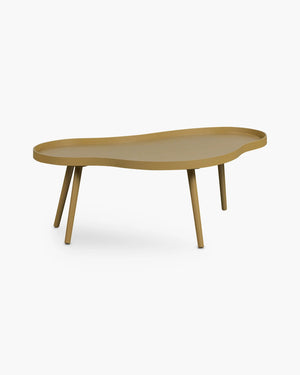 Organische bijzettafel Mae - beige van Woood, foto 2 van 6