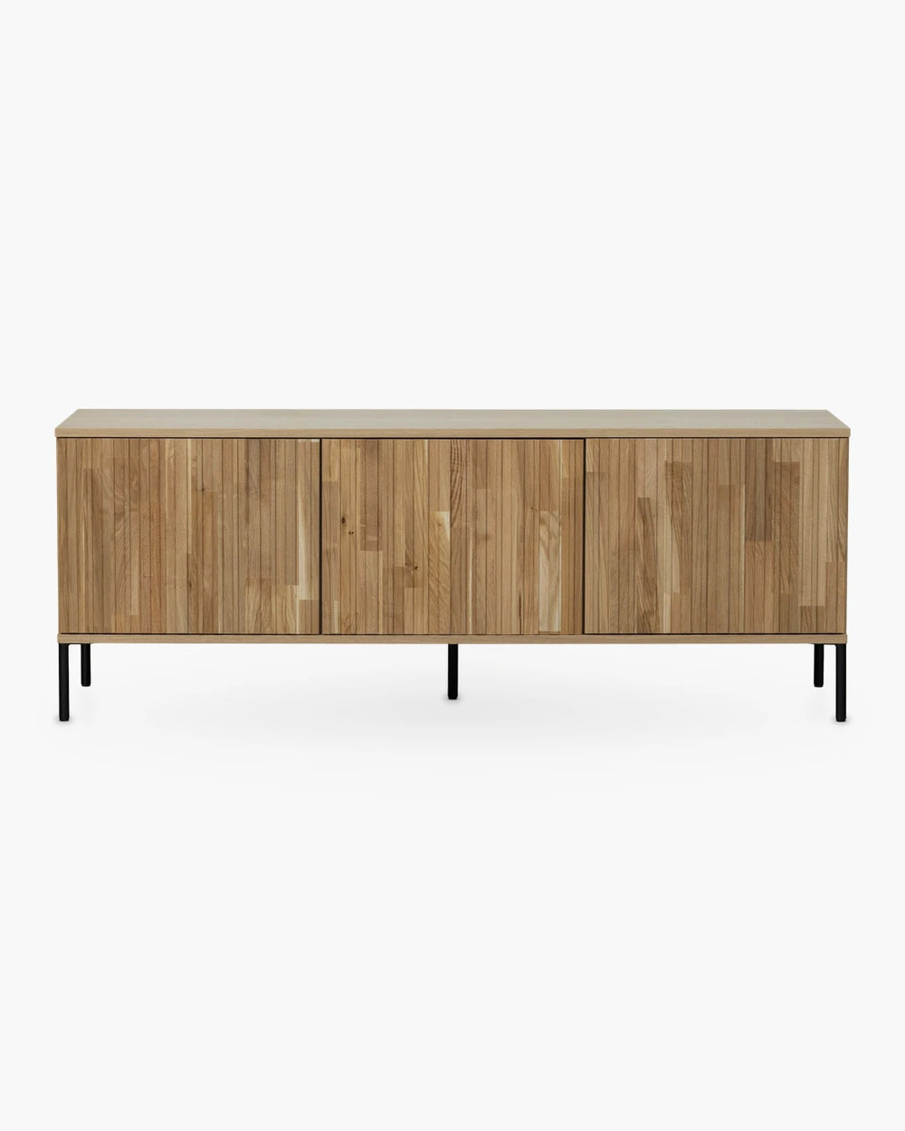 Tv-meubel New Gravure - 100 cm van Woood in hout