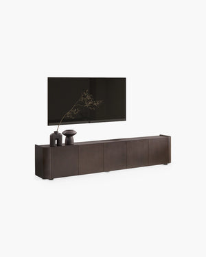 Tv-kast 220 cm in hout