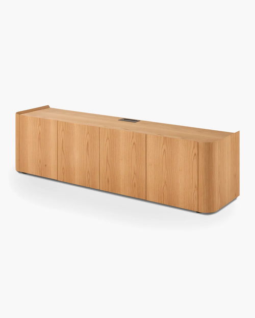 Tv meubel - white oak in hout