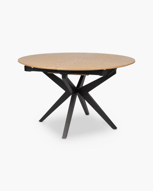 Ronde uitschuifbare eettafel, foto 2 van 4