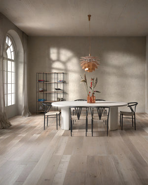 Ovale organische eettafel, foto 2 van 2