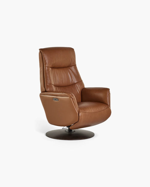 Elektrische relaxzetel - zero gravity in leder