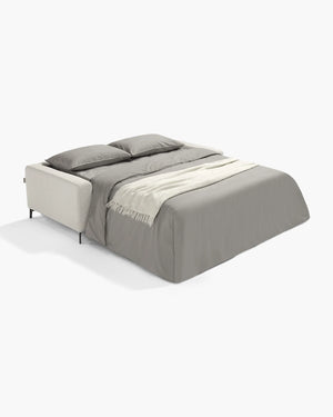 Zetelbed met matras van Dienne in stof