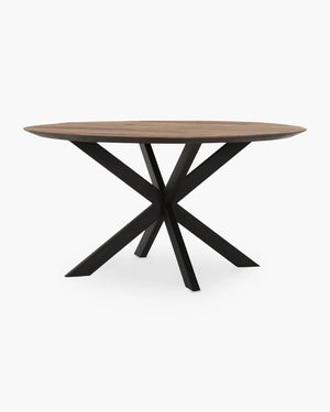 Ronde eettafel 130 cm Shape van Must Living in hout