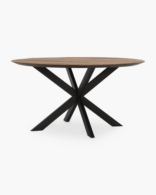 Ronde eettafel 130 cm Shape van Must Living in hout
