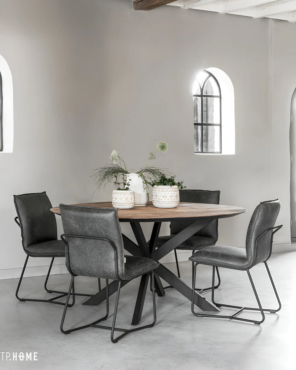 Ronde eettafel 130 cm Shape van Must Living, foto 2 van 4