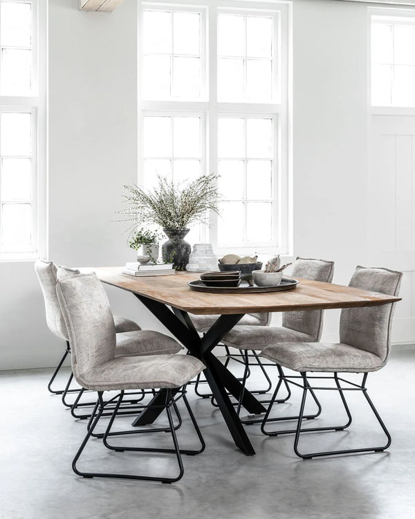 Teak eettafel Timeless van Must Living, foto 2 van 8