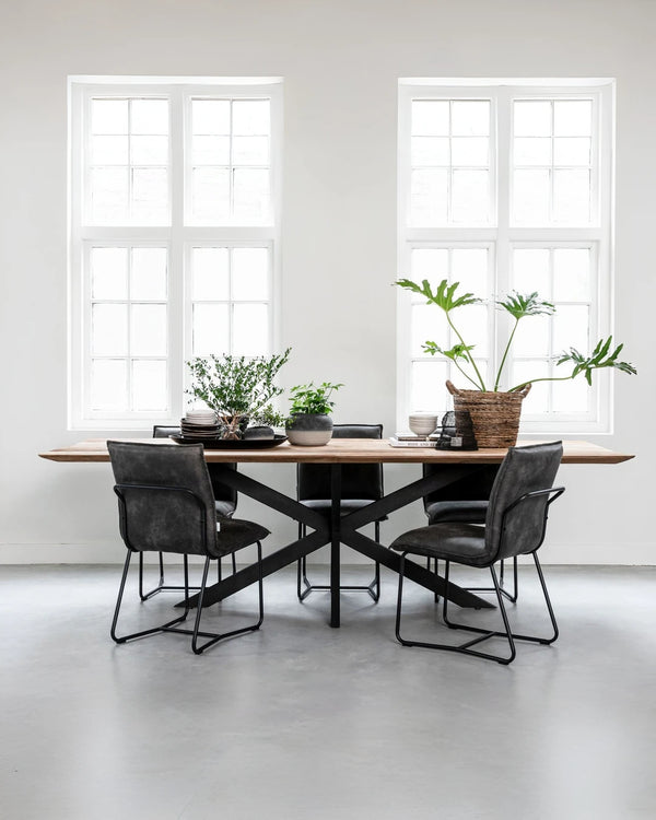 Teak eettafel Timeless van Must Living, foto 3 van 8