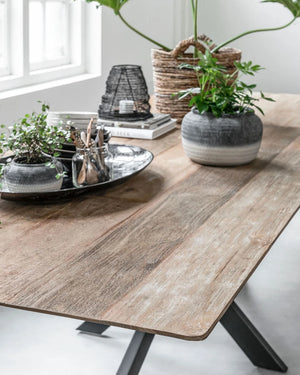 Teak eettafel Timeless van Must Living, foto 6 van 8