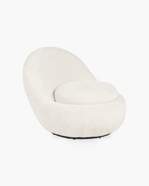 Draaifauteuil van Studio Puro in stof