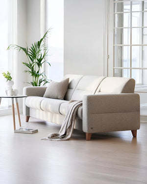 Zetel Fiona 2,5-zit van Stressless in beige eik