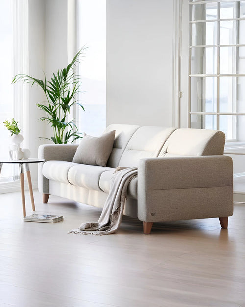 Zetel Fiona 2,5-zit van Stressless in beige eik