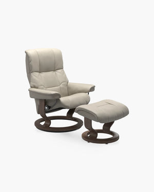 Relaxzetel Mayfair van Stressless in grijs leder