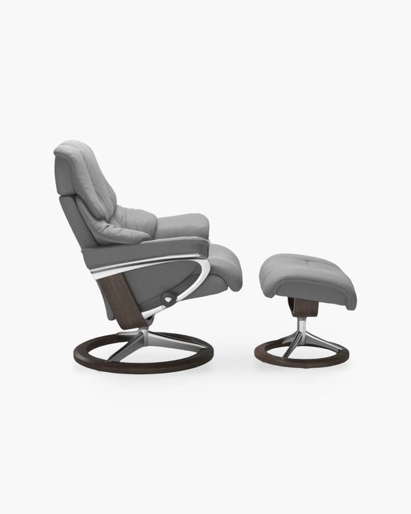 Relaxzetel Reno Signature met voetenbank van Stressless, foto 2 van 3