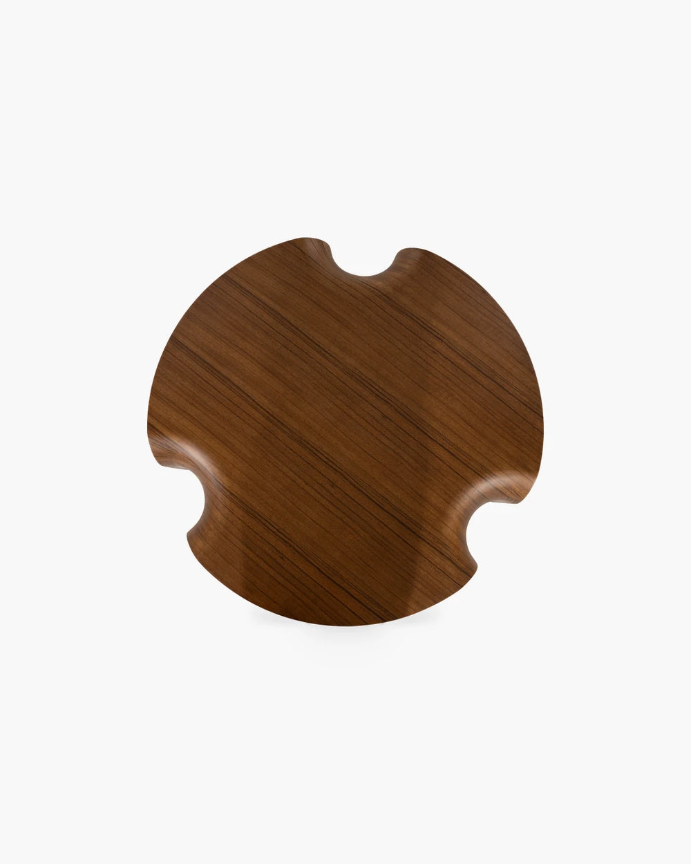 Ronde salontafel in walnoot walnoot