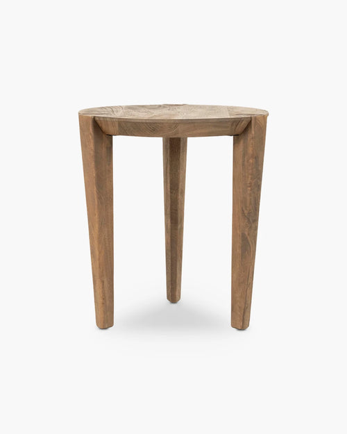 Ronde bijzettafel 40 cm in hout