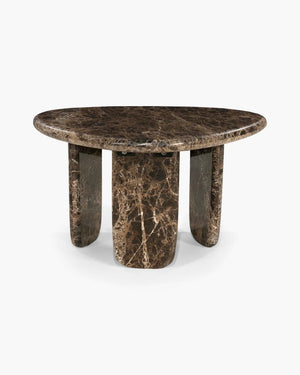 Bijzettafel met marmer