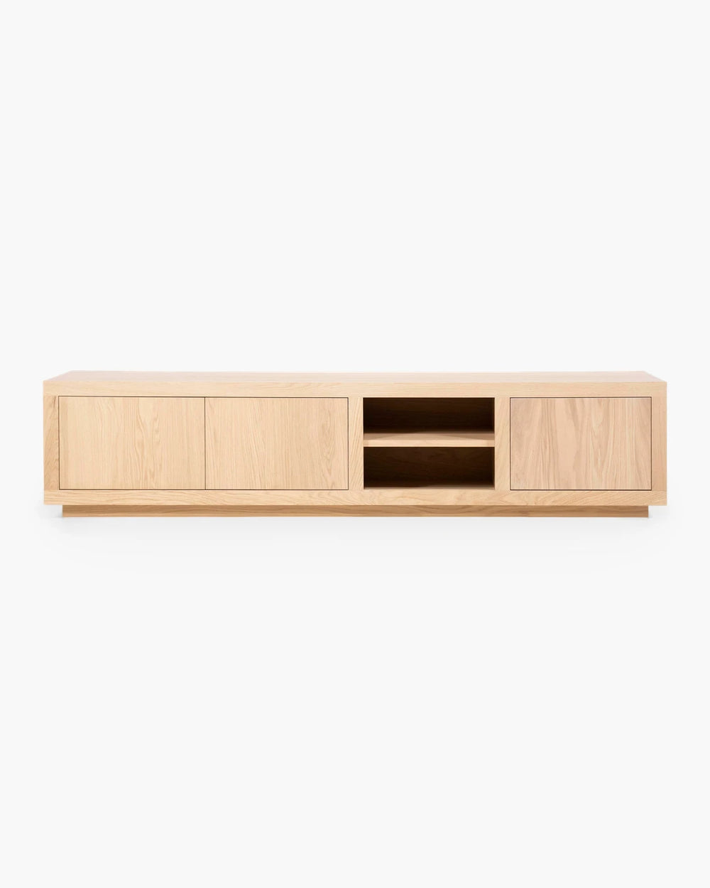 Tv-meubel 200 cm in naturel eik