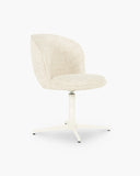 Draaibare eetkamerstoel in beige