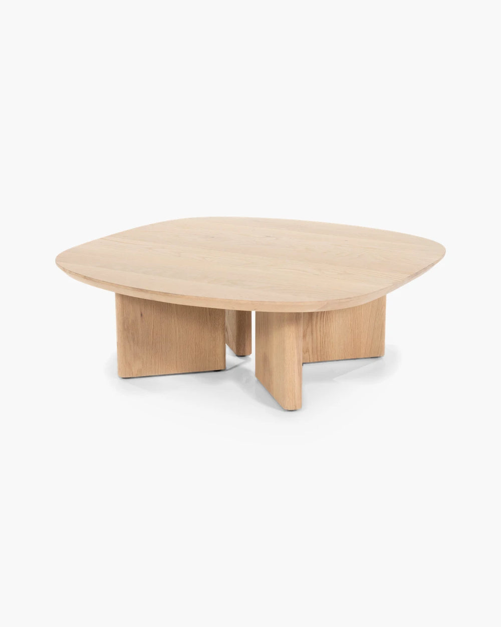 Salontafel 80x80 cm in naturel eik