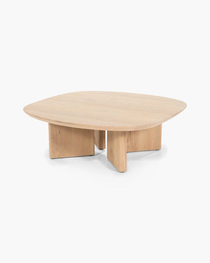 Salontafel 80x80 cm in naturel eik