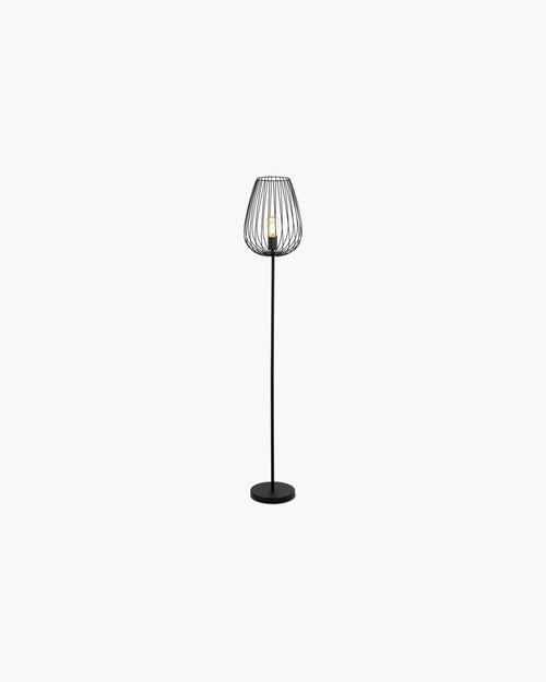 Vloerlamp - zwart van Eglo