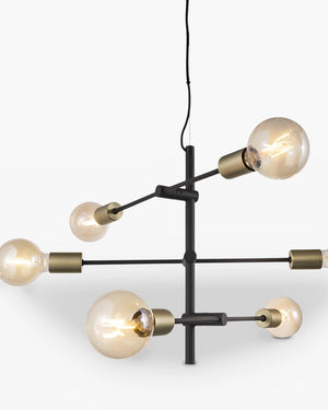 Hanglamp Josefine in zwart