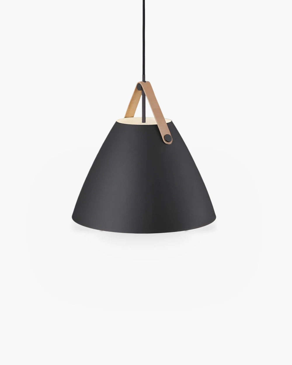 Pendel Strap in zwart metaal
