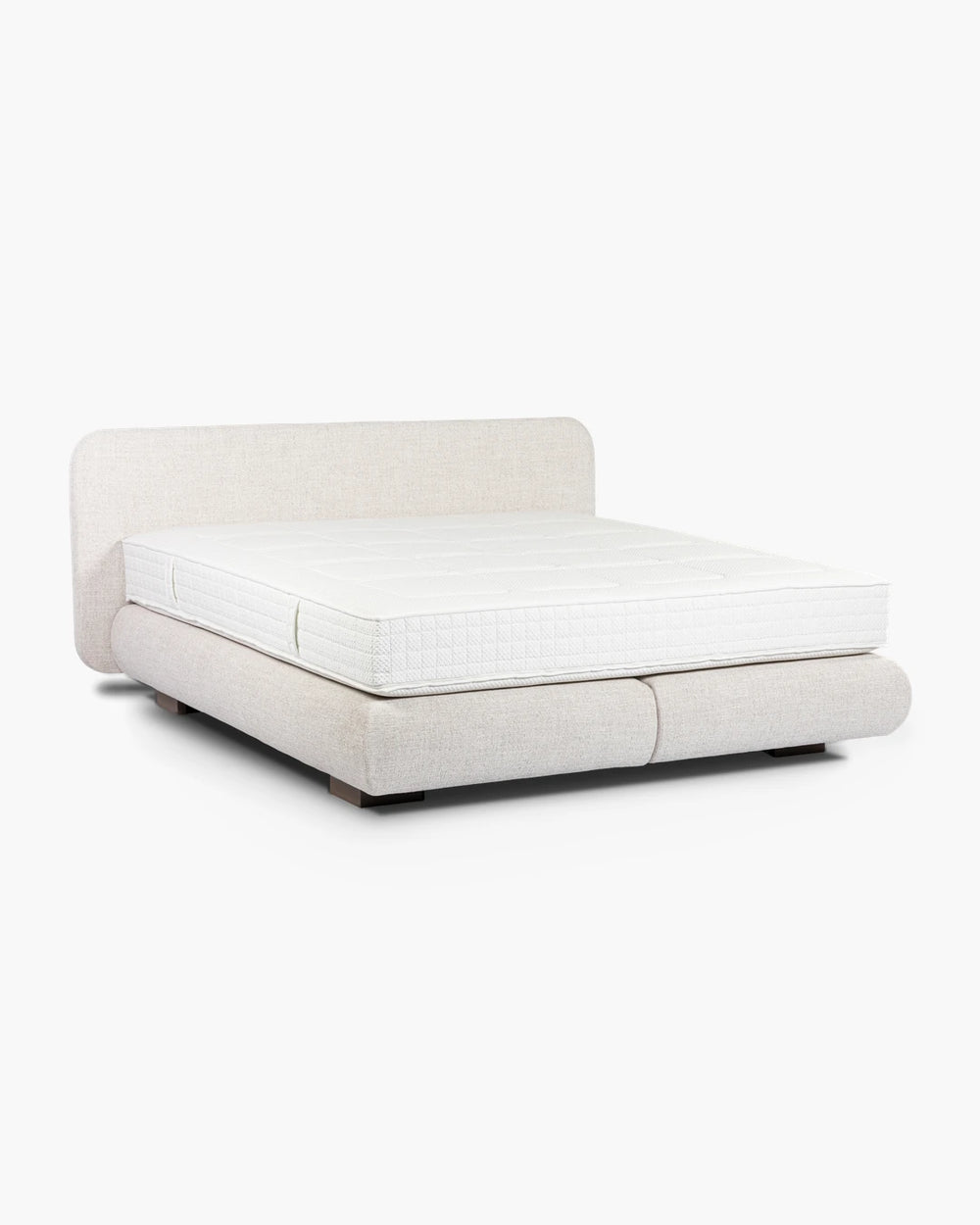 Boxspring Narvik 180x200 cm in ecru, excl. matras