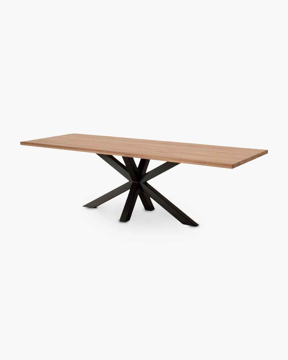 Eiken eettafel Abely met kruispoot van William Winston
