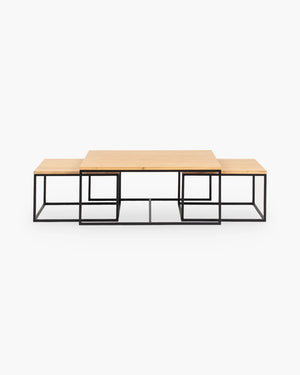 Set van 3 salontafels Glasgow van William Winston in hout